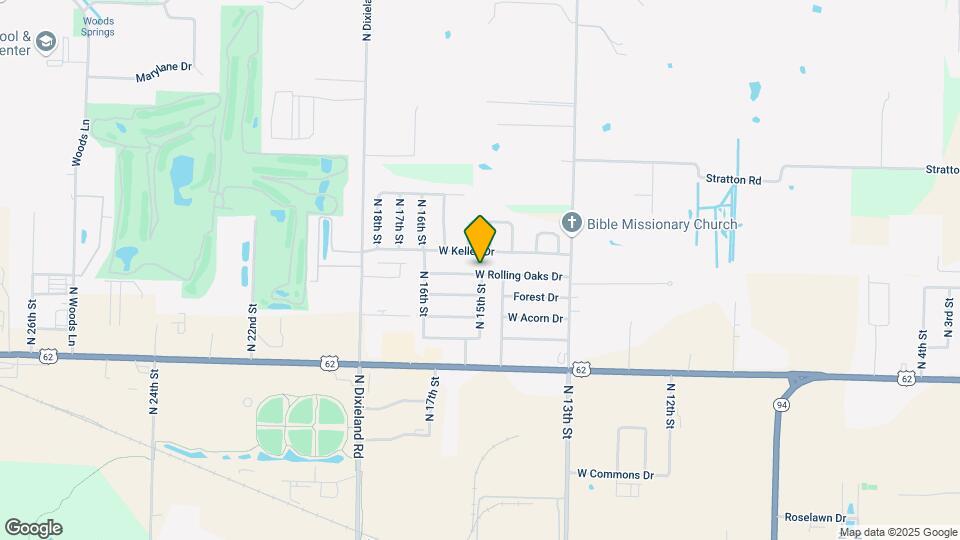 1427 W Rolling Oaks Dr Map and Location Details