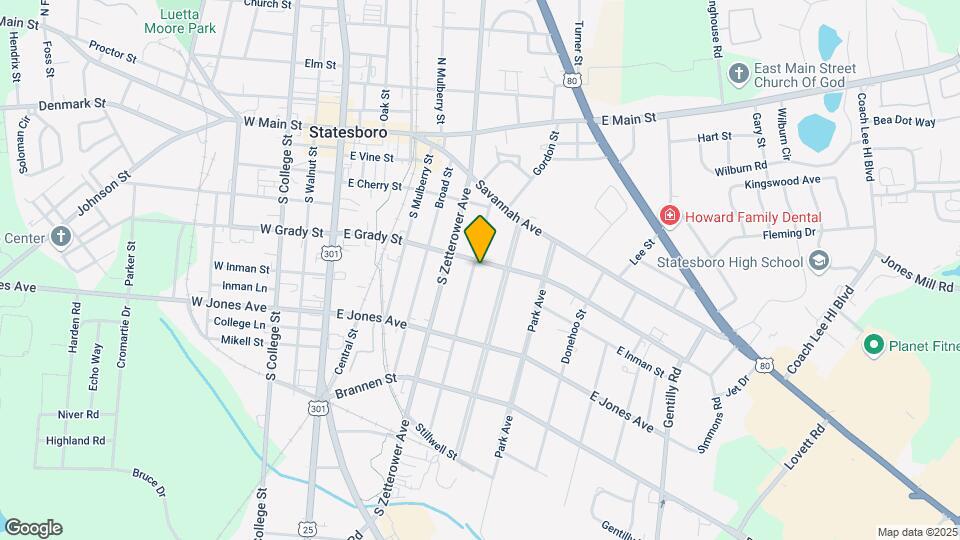 214 E Grady St Mapa y Detalles de la Ubicación