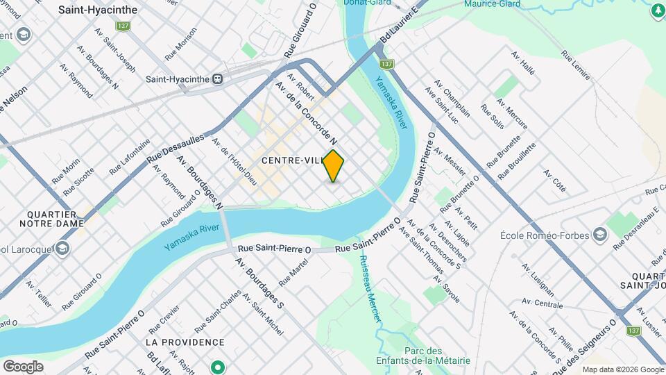 100 Mondor Av Map and Location Details