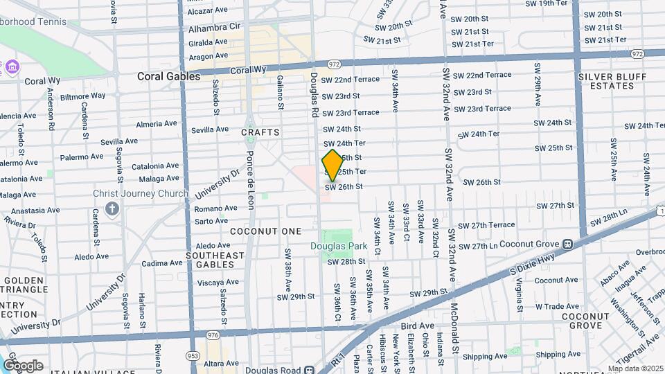 3667 SW 26th St Map and Location Details