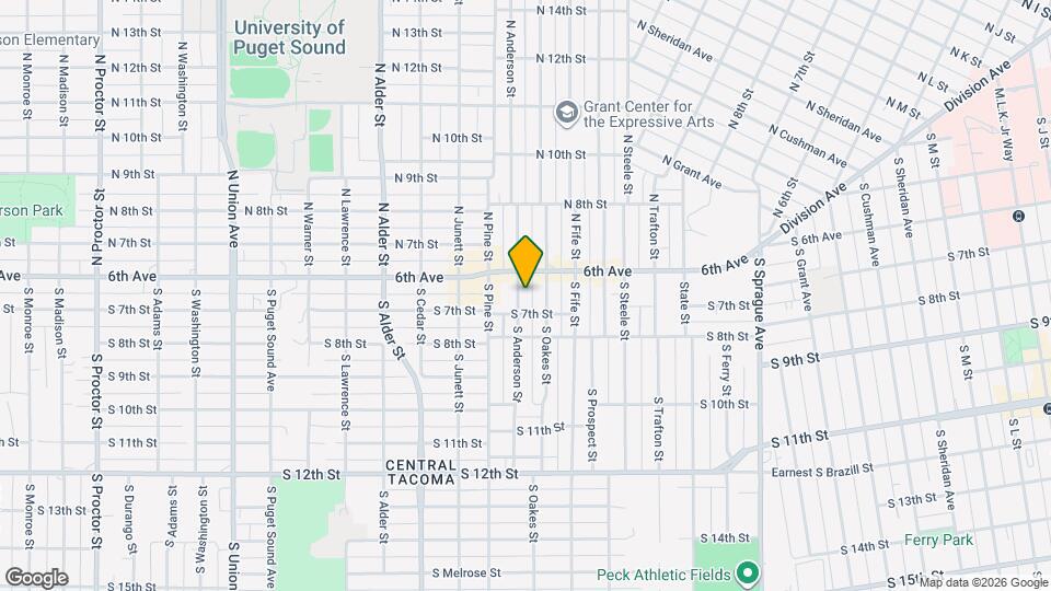 617 S Anderson St Map and Location Details