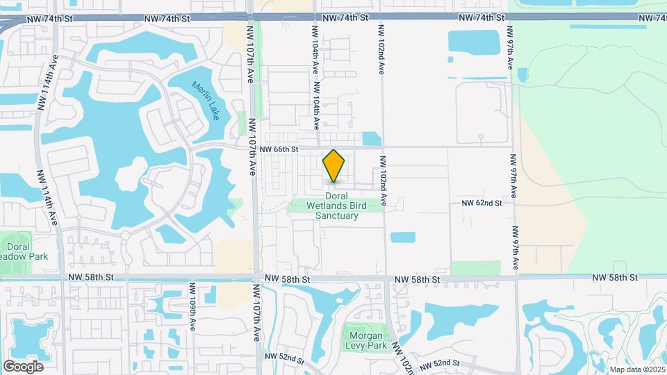 6310 NW 103rd Pl Map and Location Details