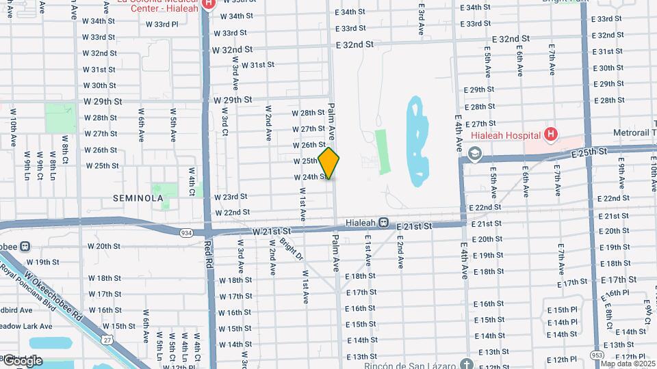 2350 Palm Ave Mapa y Detalles de la Ubicación
