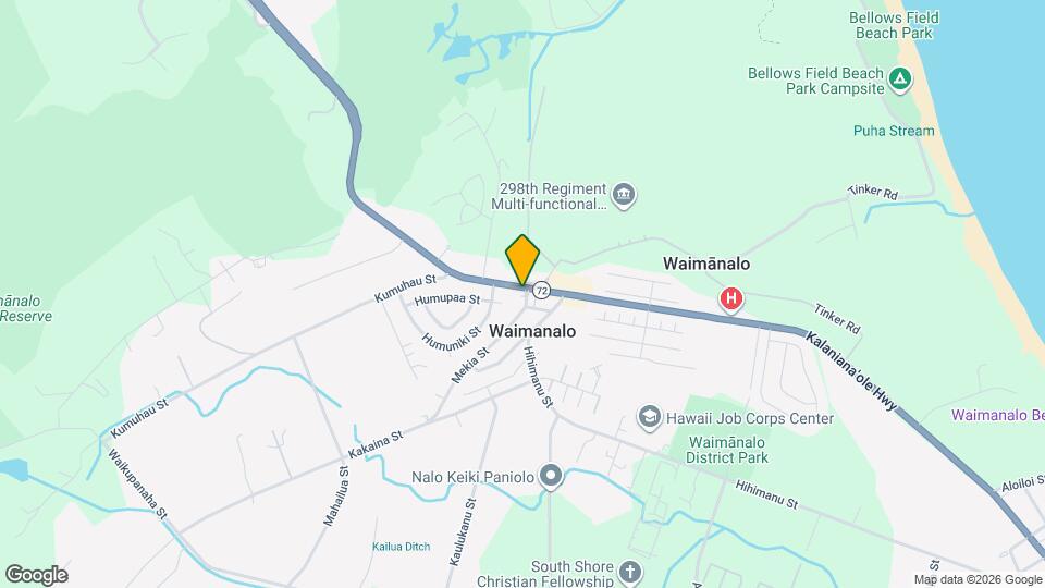 41-875-875 Kalaniana?ole Hwy Map and Location Details