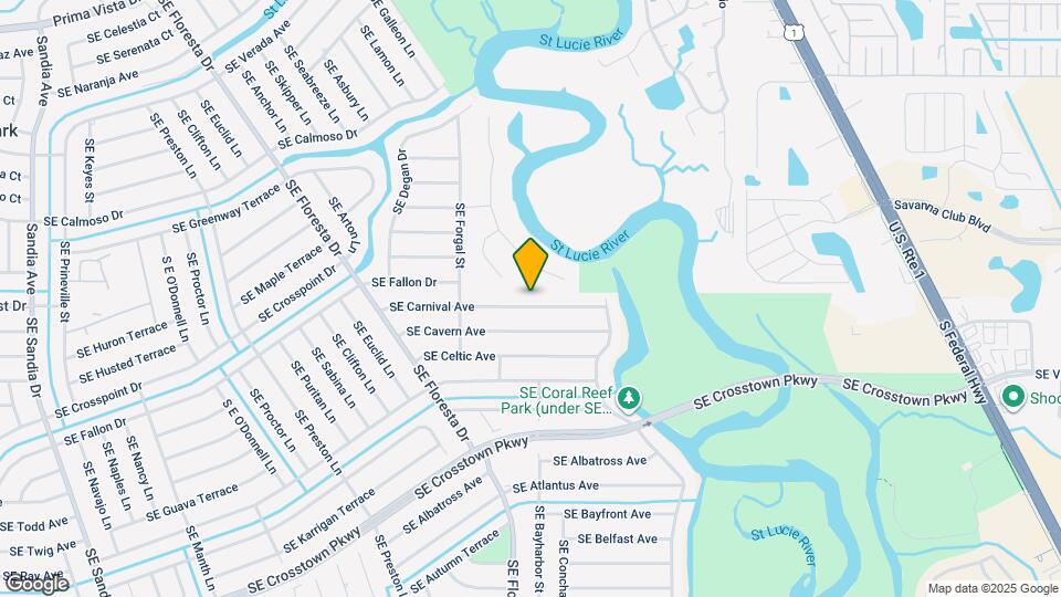 843 SE Carnival Ave Map and Location Details