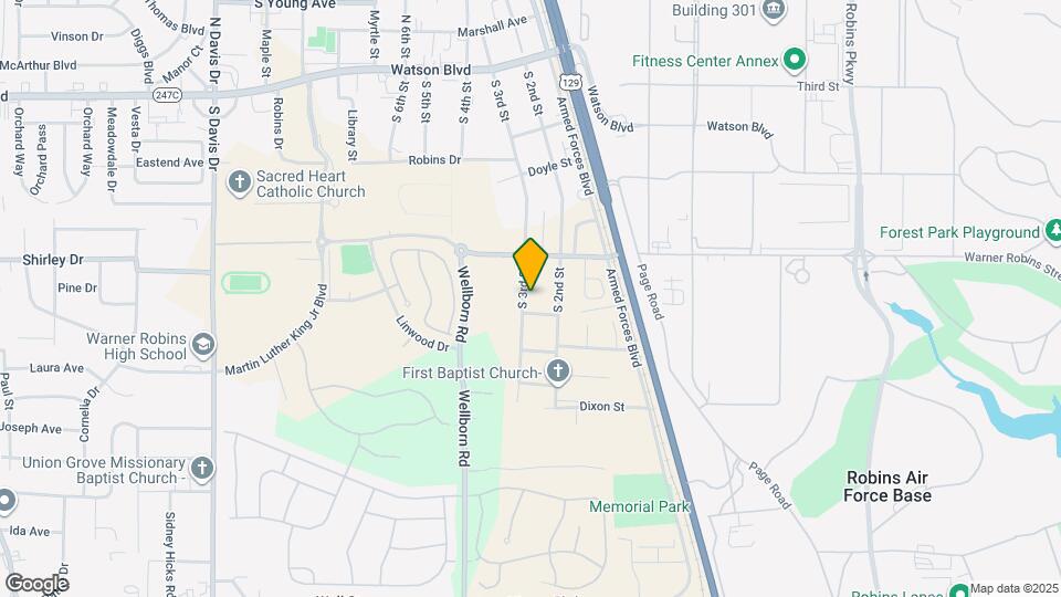 512 S 3rd St, Unit Entire House For Rent Map and Location Details