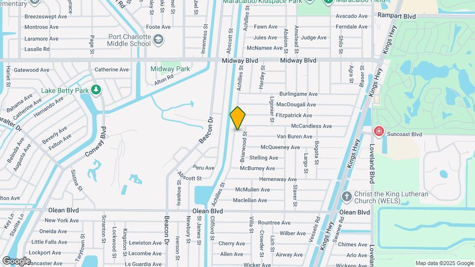 2332 Achilles St Mapa y Detalles de la Ubicación