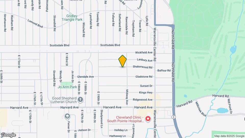 19604 Shakerwood Rd Map and Location Details