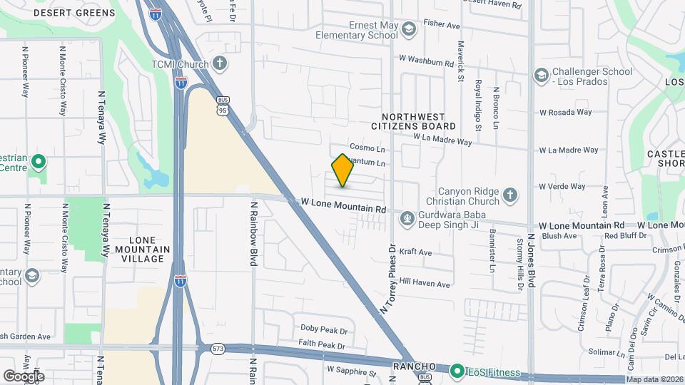 6516 Sierra Diablo Ave Map and Location Details