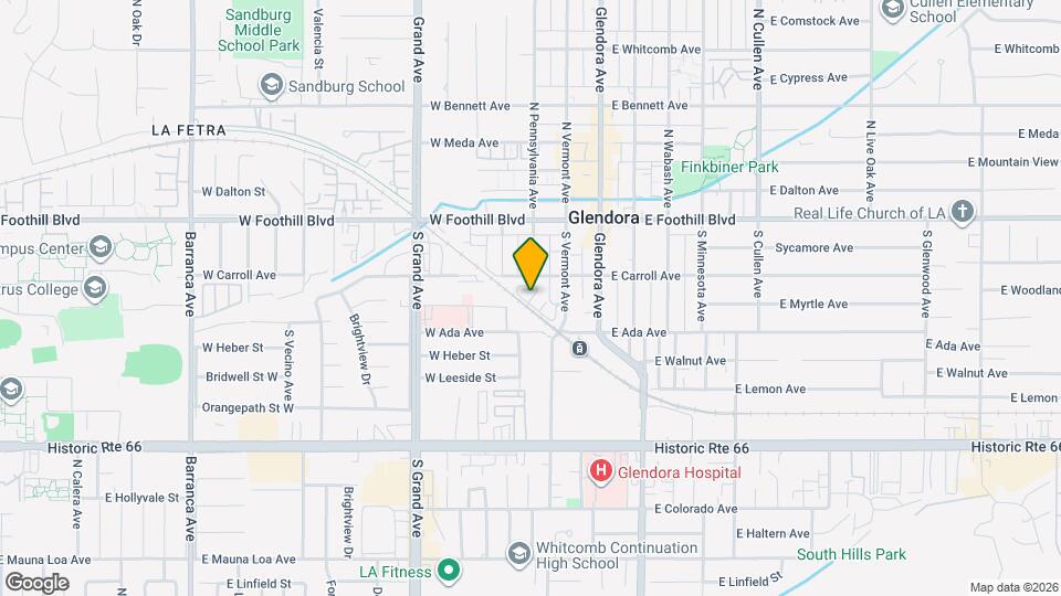 253 S Vermont Ave Map and Location Details