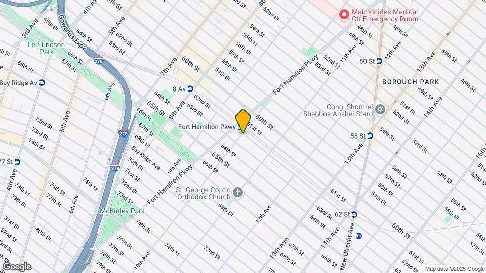6203 10th Ave Mapa y Detalles de la Ubicación