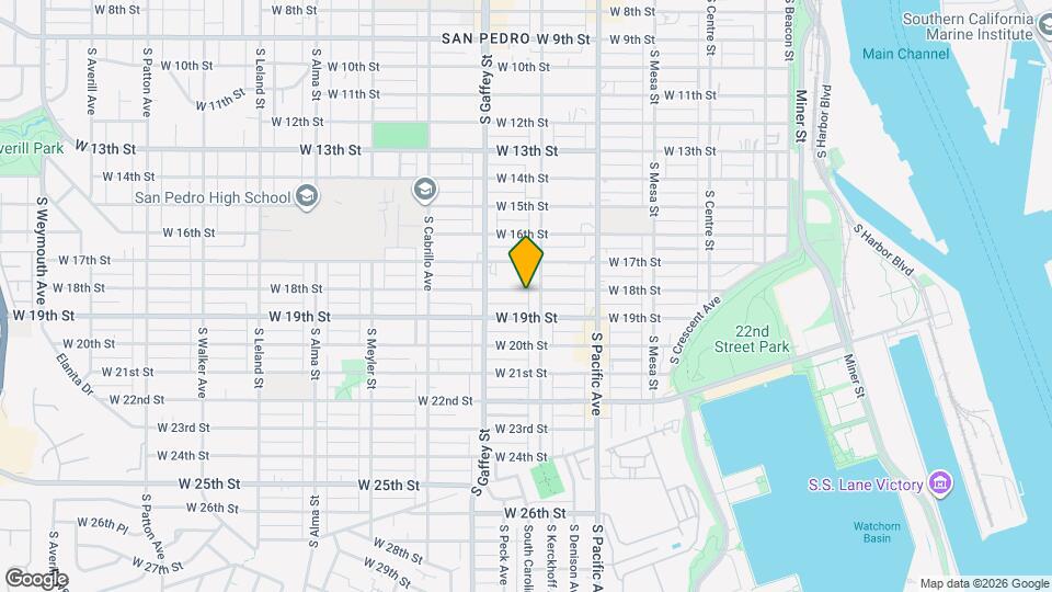 621-623 W 18th St Map and Location Details