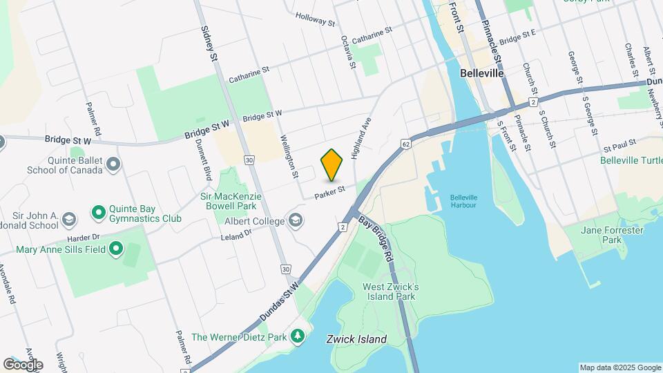 22 Parker St Map and Location Details