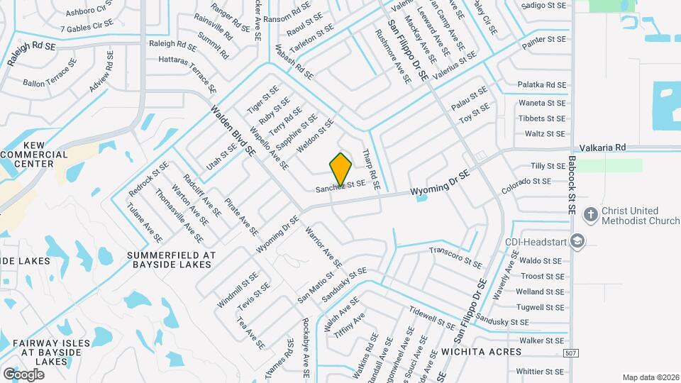1218 Sanchez St SE Map and Location Details