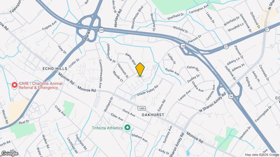 4428 Carteret St Map and Location Details