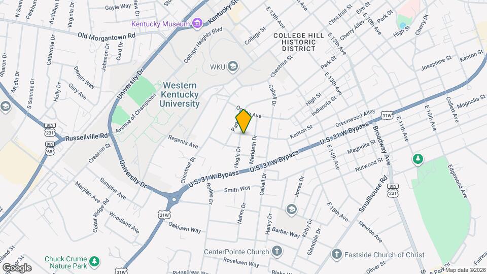 1724 Kenton St Map and Location Details