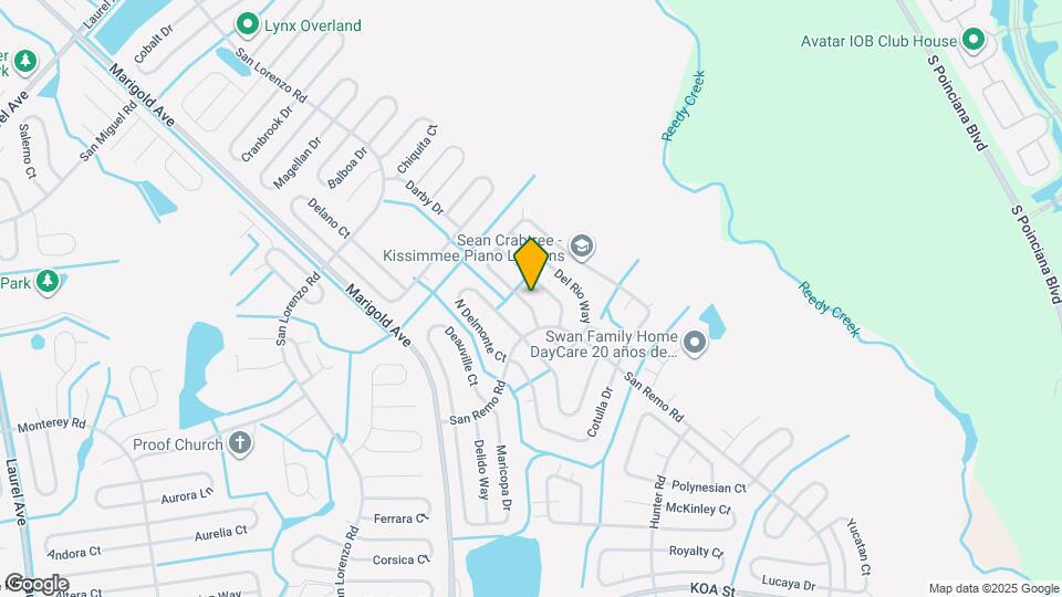 709 Del Prado Dr Map and Location Details