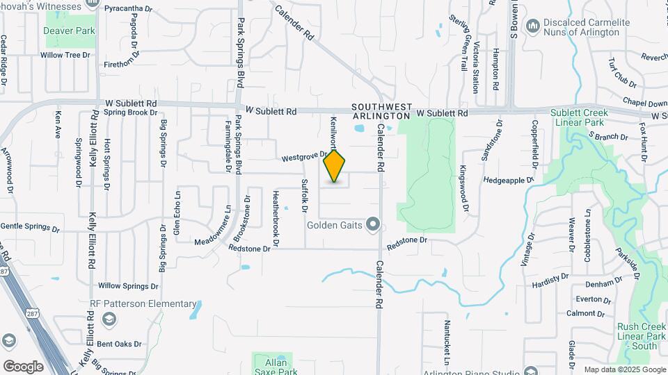 835 Thorn Hill Dr Map and Location Details