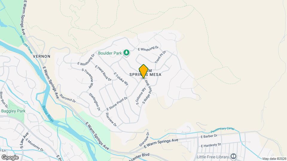 3177 E Stone Point Dr Map and Location Details