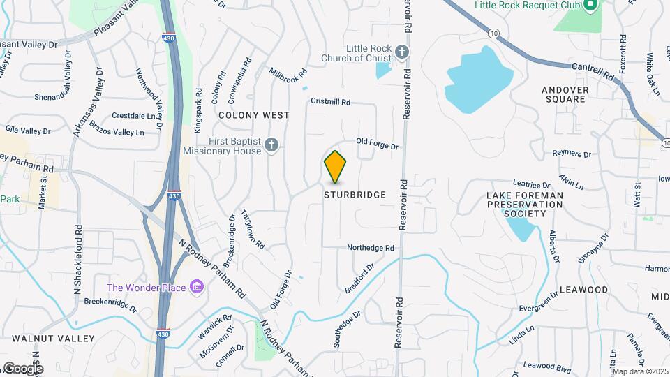 1920 Sanford Dr Map and Location Details