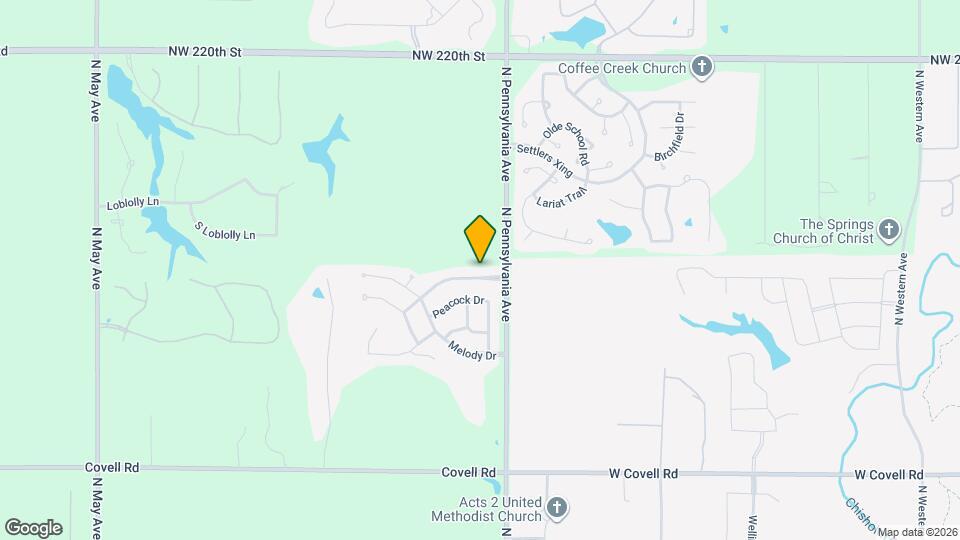 2145 Scissortail Landing Dr Map and Location Details