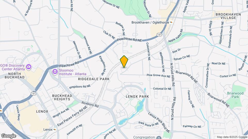 1032 Standard Dr NE Map and Location Details