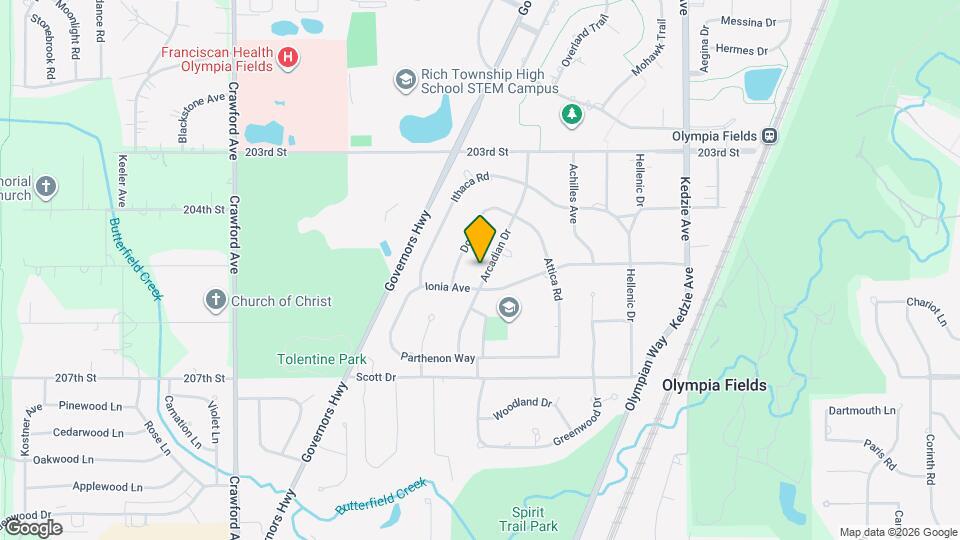 20460 Arcadian Dr Mapa y Detalles de la Ubicación