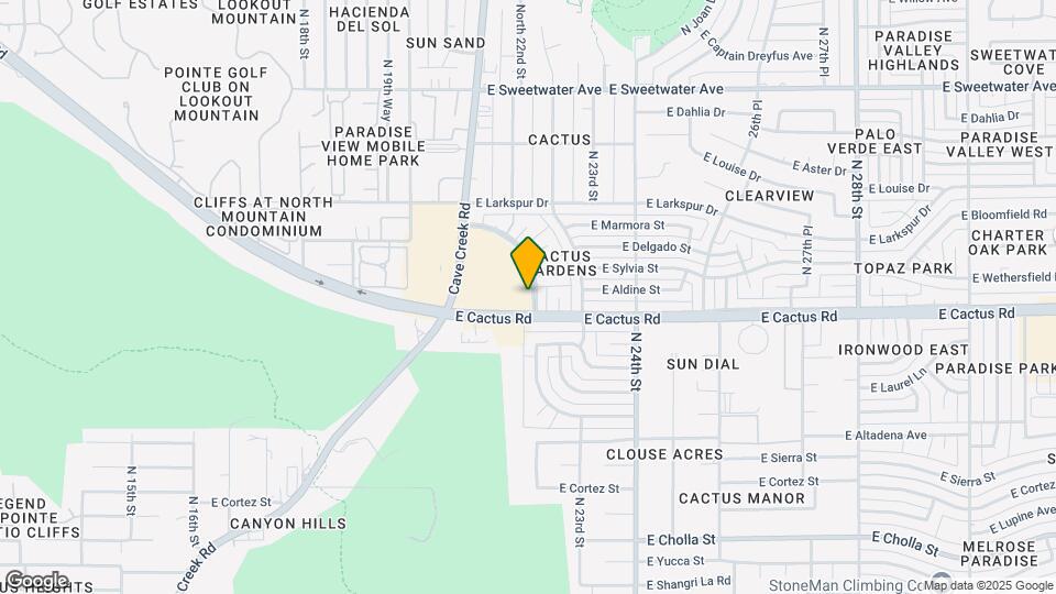 12214 N Escobar Way Map and Location Details