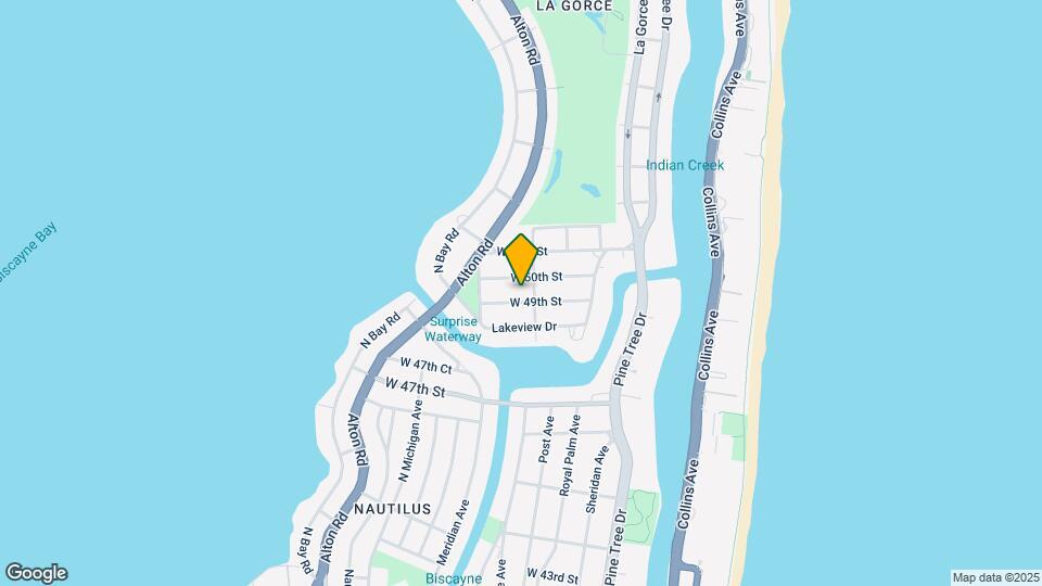725 W 49th St Mapa y Detalles de la Ubicación