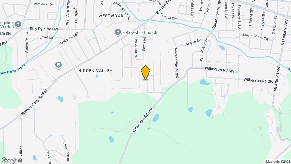 21 Walton Creek Dr SW Map and Location Details
