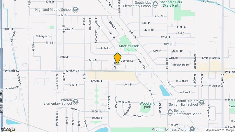 Lorain Apartments Map and Location Details