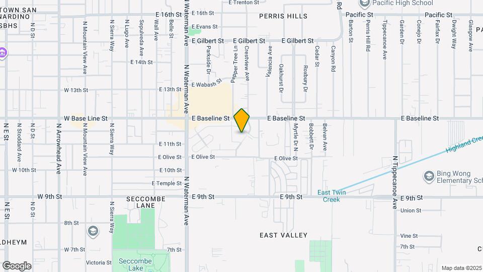 Crestview Terrace Mapa y Detalles de la Ubicación