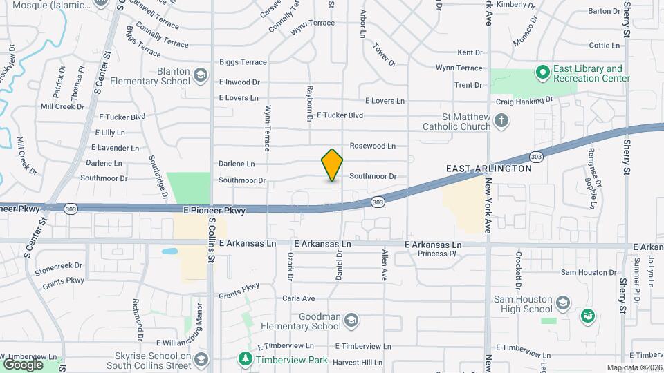 1319-1321 Parkway Ct Map and Location Details