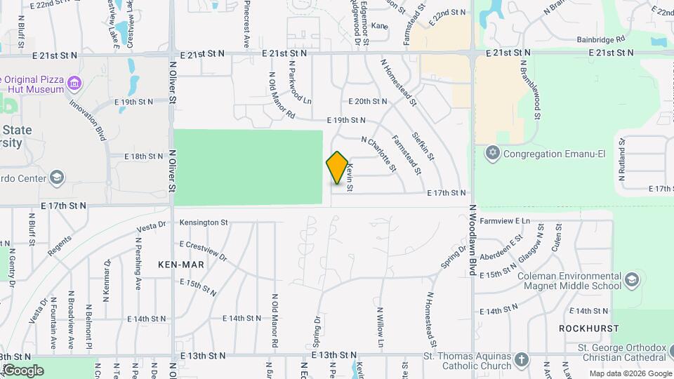 1802 N Edgemoor St Map and Location Details