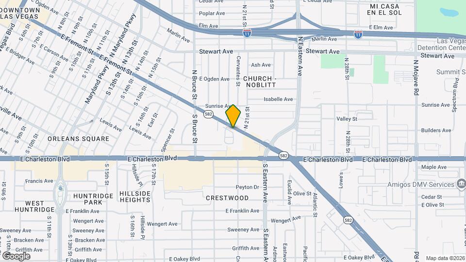 2014 Pin Oak Ave Map and Location Details