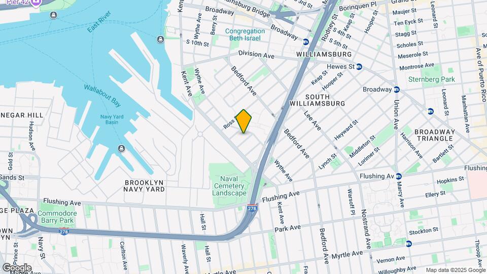41 Keap St Map and Location Details