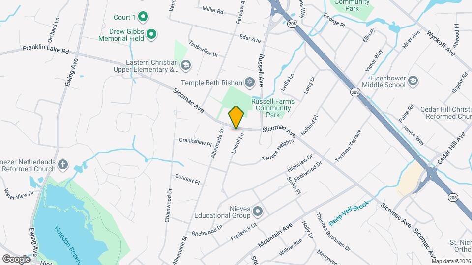 471 Sicomac Ave Map and Location Details