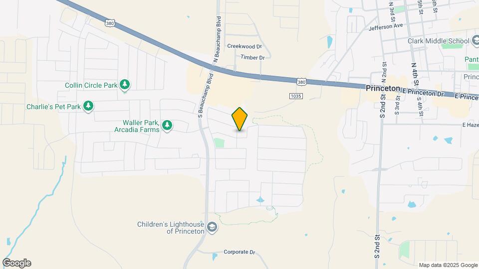 413 Everglades St Map and Location Details