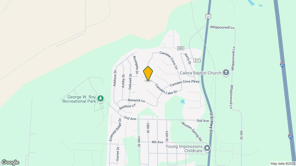 237 Camden Lake Dr Map and Location Details