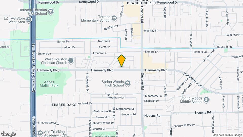 10432 Hammerly Blvd Map and Location Details