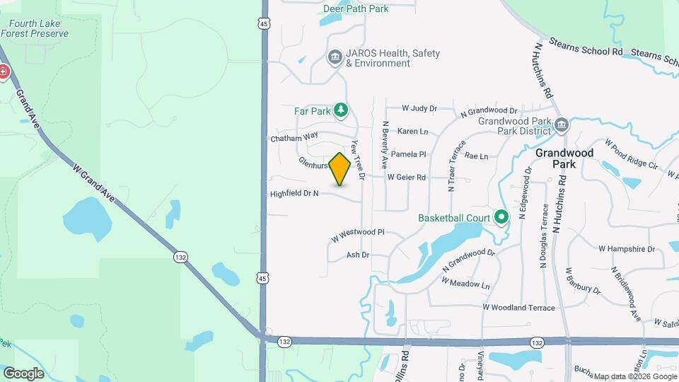 18768 W Highfield Dr Map and Location Details