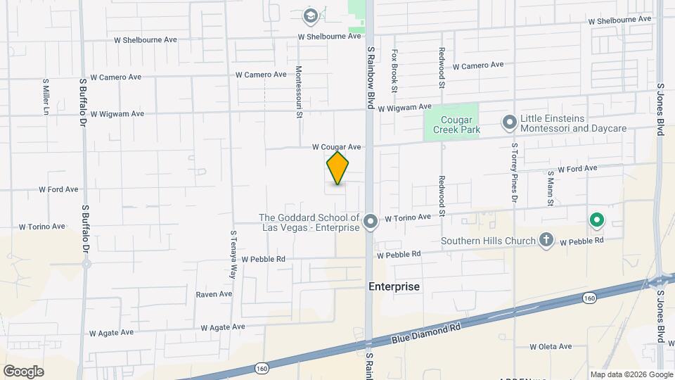 6990 Solano Cyn Ave Map and Location Details