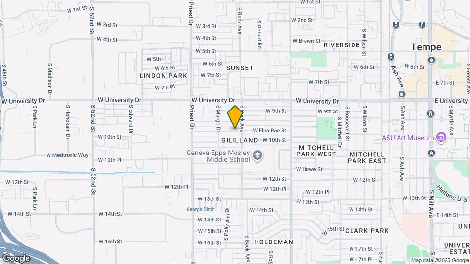 1211 W Elna Rae St Map and Location Details