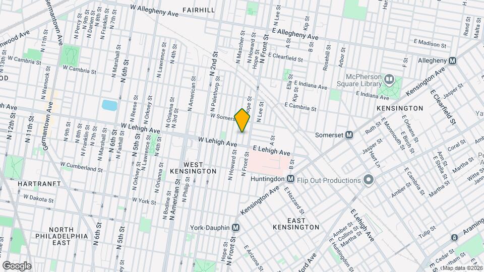 2722 Hope St Map and Location Details