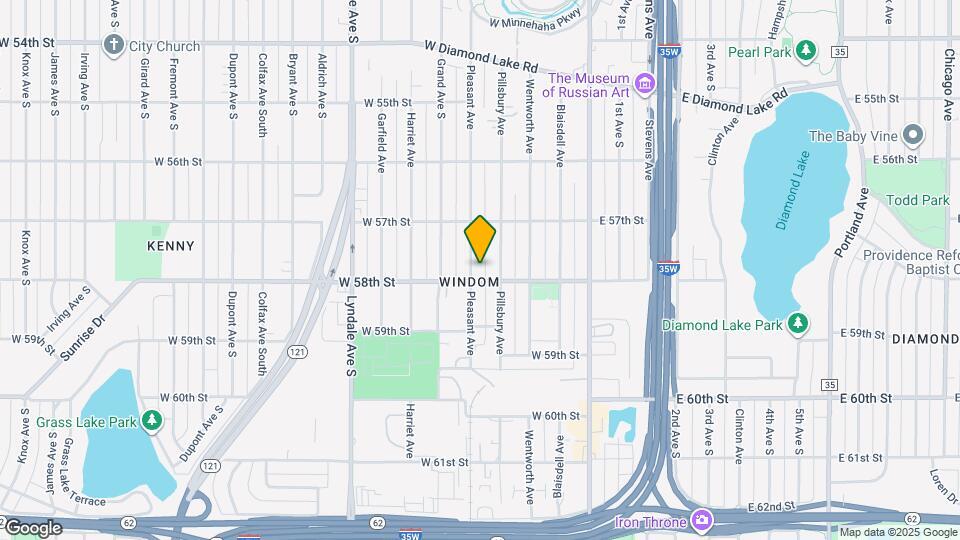 5749 Pleasant Ave Map and Location Details