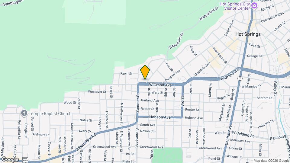 1100 W Grand Ave Map and Location Details