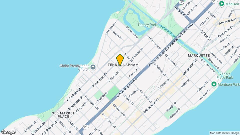 205-207 N Ingersoll St Map and Location Details