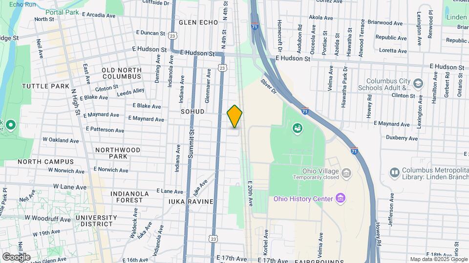 485-491 Wyandotte Ave Mapa y Detalles de la Ubicación