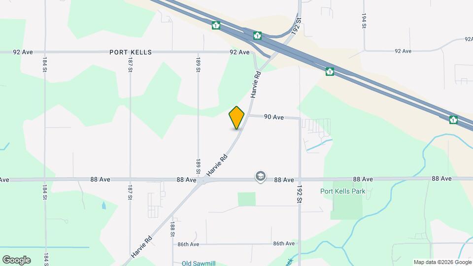 8951 Harvie Rd Map and Location Details