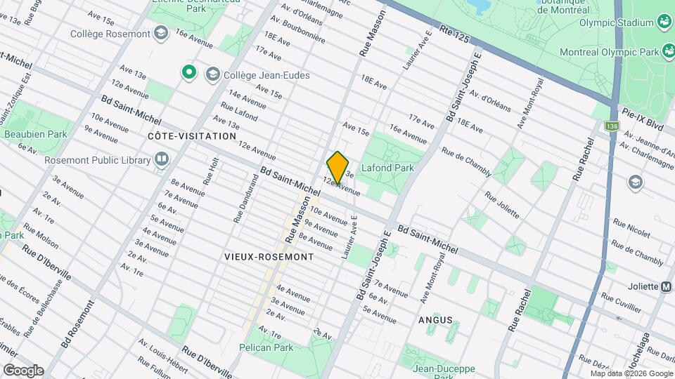 5330 12E Av Map and Location Details